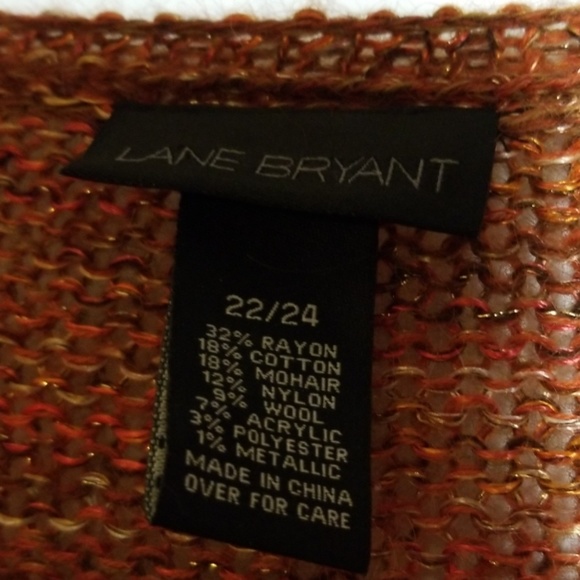 Metallic sweater browns and reds and gold - Picture 3 of 3